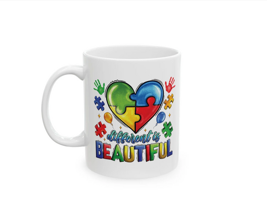 "Different Is Beautiful" Mug
